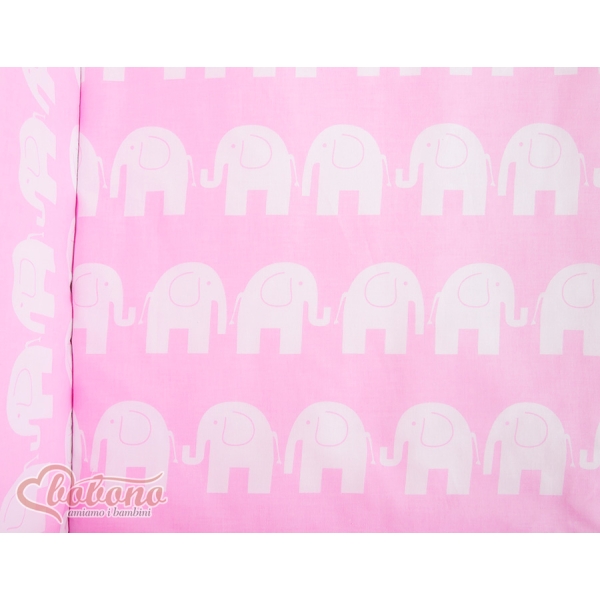 Co-sleeper Kinderbed met Matras en beddengoed -  Roze