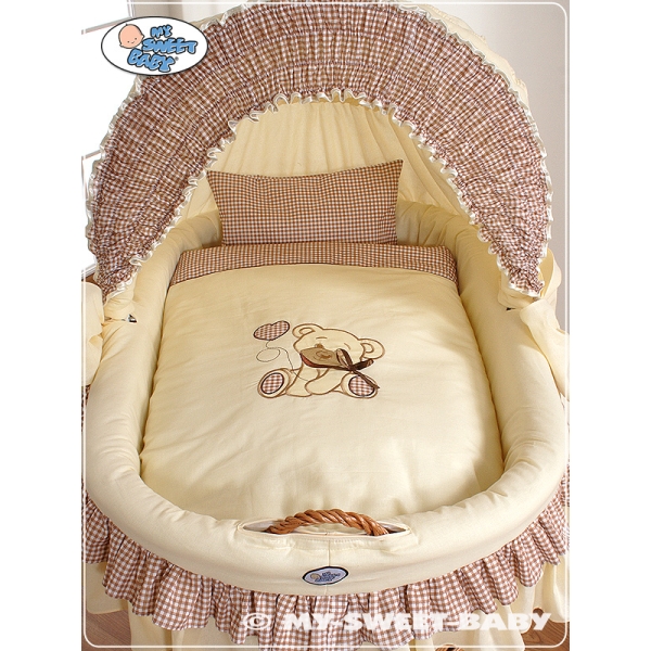 Wiegbekleding rotan wieg