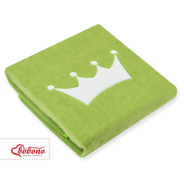 Deken van Polar Fleece voor Baby -  Groen Little Prince Princess