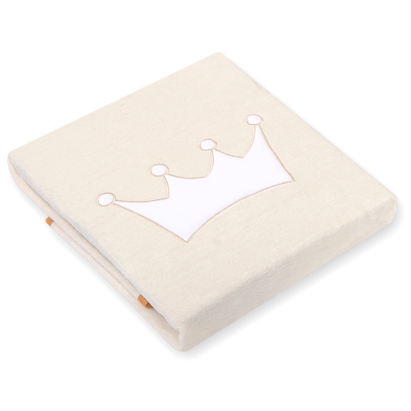 Deken van Polar Fleece voor Baby -  Ivoor Little Prince Princess