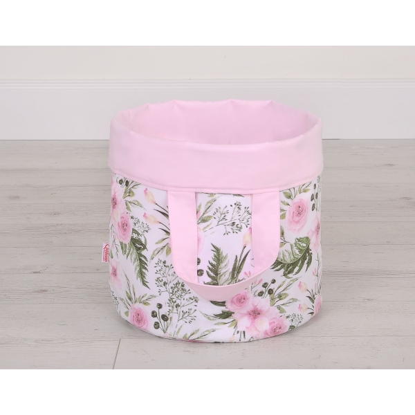 Dubbelzijdige Opbergmand  L Roze