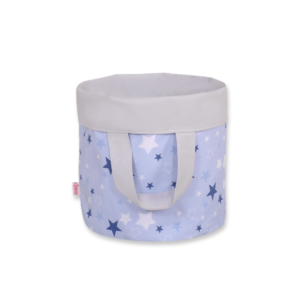 Dubbelzijdige Opbergmand  S Blauw Grijs Sterren