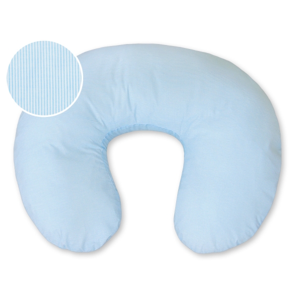 Extra Hoes voor Voedingskussen - Harten Blauw Snijder
