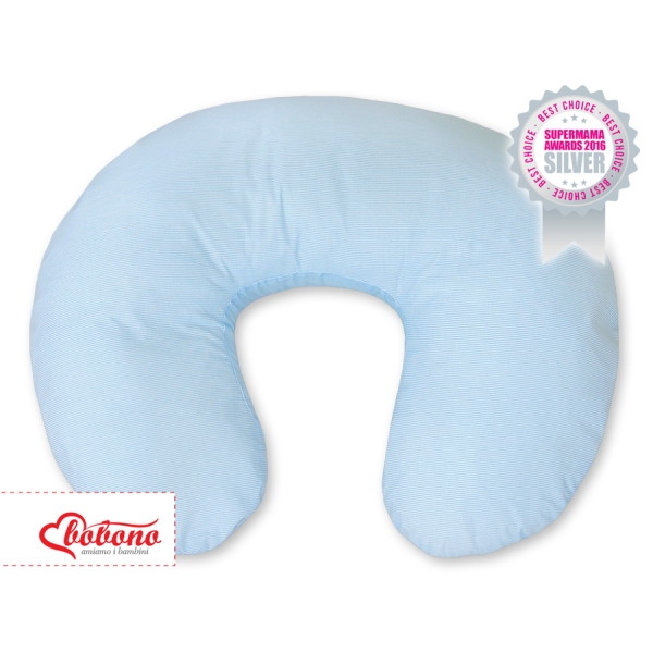 Extra Hoes voor Voedingskussen - Harten Blauw Snijder
