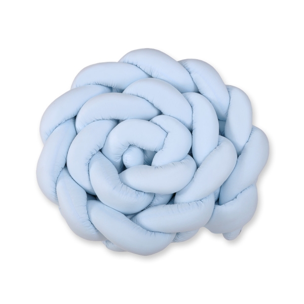 Gevlochten Bedomrander XXL 3,6 m voor Ledikant Blauw Voor Jongens