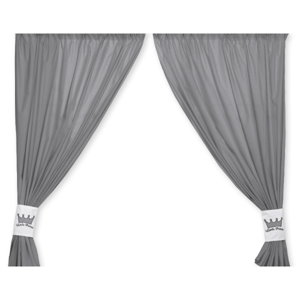 Gordijnen voor Babykamer -  Antraciet Little Prince Princess