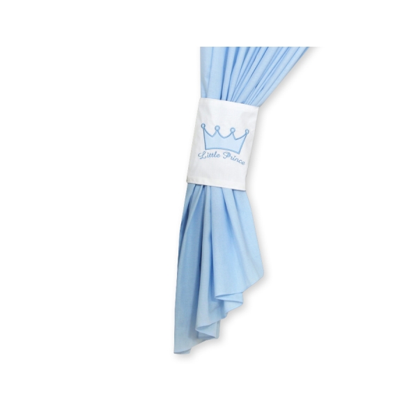 Gordijnen voor Babykamer -  Blauw Little Prince Princess