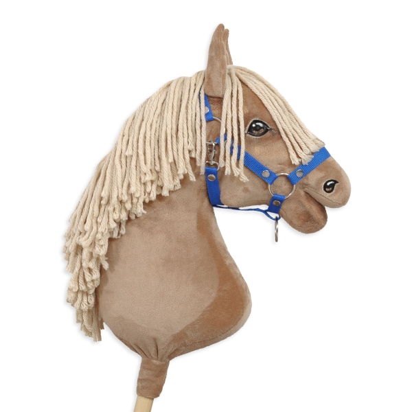 Halster voor Stokpaardje Hobby Horse Blauw