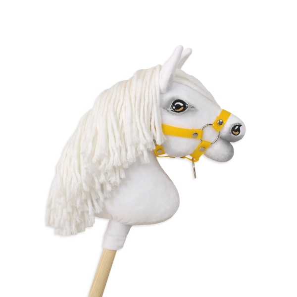 Halster voor Stokpaardje Hobby Horse Geel  A4