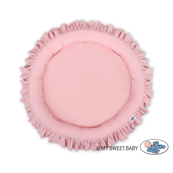 Hangende Klamboe met Nest voor Babykamer Stofroze