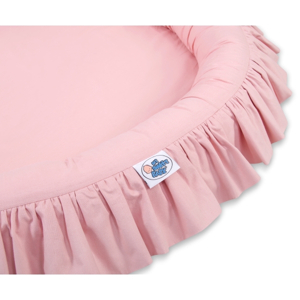 Hangende Klamboe met Nest voor Babykamer Stofroze