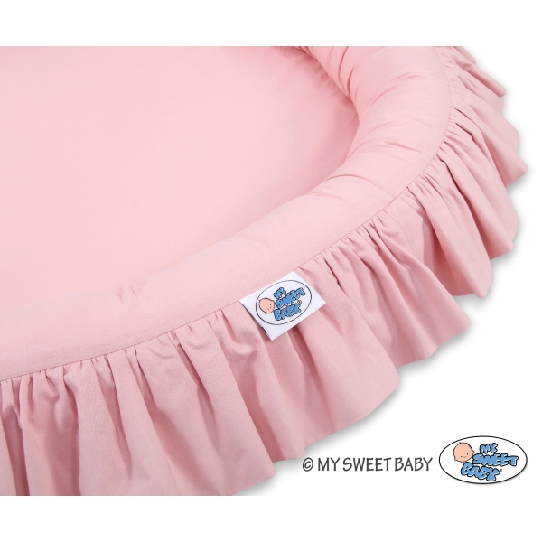 Hangende Klamboe met Nest voor Babykamer Stofroze