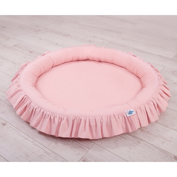 Hangende Klamboe met Nest voor Babykamer Stofroze