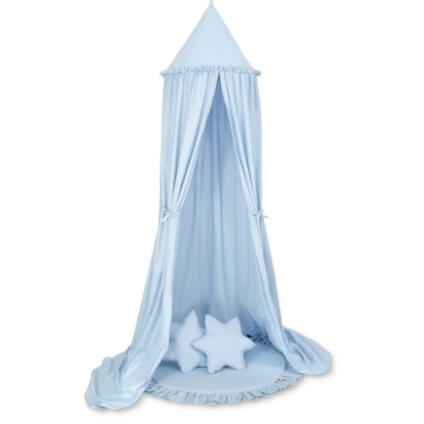 Hangende Klamboe Speelmat Kussenset  voor Babykamer Blauw