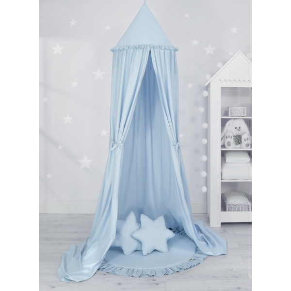 Hangende Klamboe Speelmat Kussenset  voor Babykamer Blauw