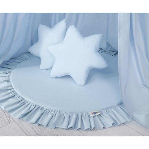 Hangende Klamboe Speelmat Kussenset  voor Babykamer Blauw