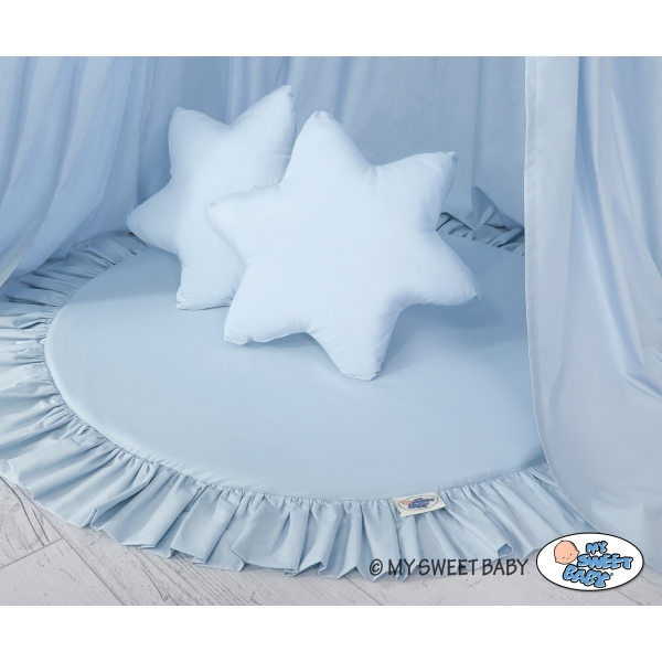 Hangende Klamboe Speelmat Kussenset  voor Babykamer Blauw