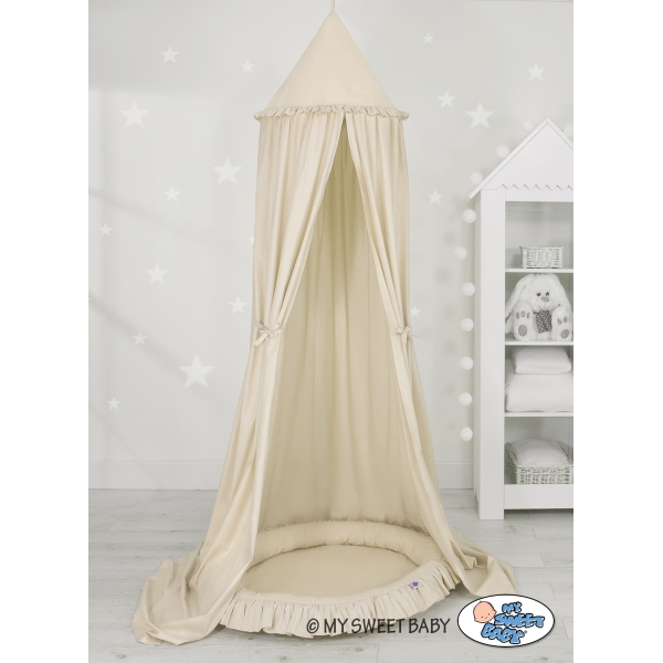Hangende Luifel met Nest voor Babykamer Beige