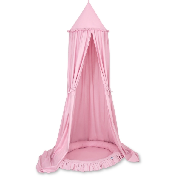 Hangende Luifel met Nest voor Babykamer Roze Voor Meisjes