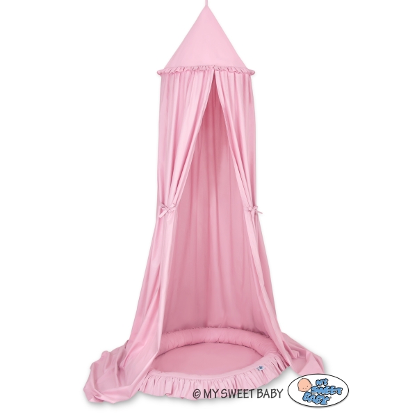 Hangende Luifel met Nest voor Babykamer Roze Voor Meisjes