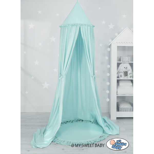 Hangende Luifel met Speelmat voor Babykamer Mint