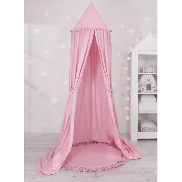 Hangende Luifel met Speelmat voor Babykamer Roze
