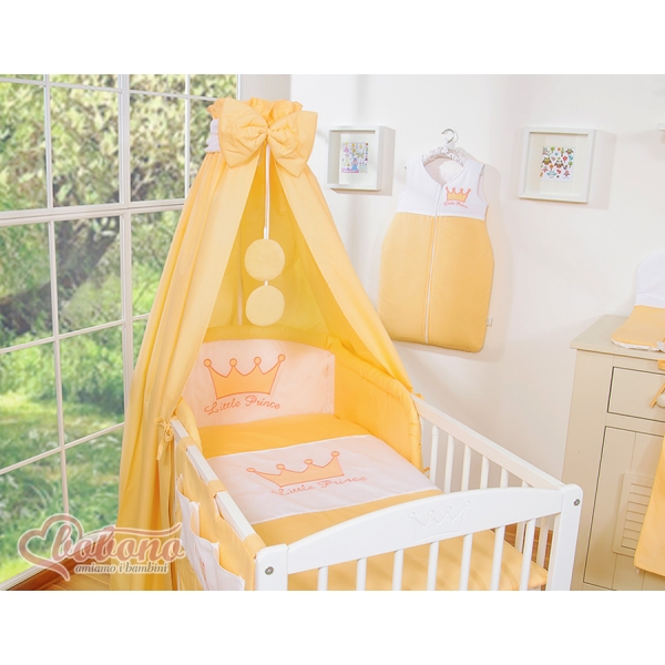 Hemeltje van Katoen voor Kinderbed -  Perzik Little Prince Princess
