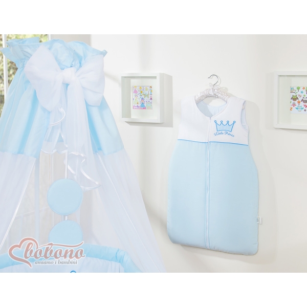 Hemeltje van Tule voor Babybed -  Blauw Sifonki Little Prince Princess