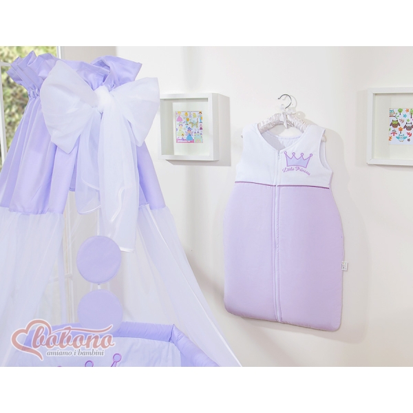 Hemeltje van Tule voor Kinderbed -  Purper Sifonki Little Prince Princess
