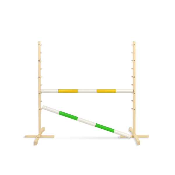 Hindernis voor Hobby Horse 120cm, 2x Stang 50mm Geel
