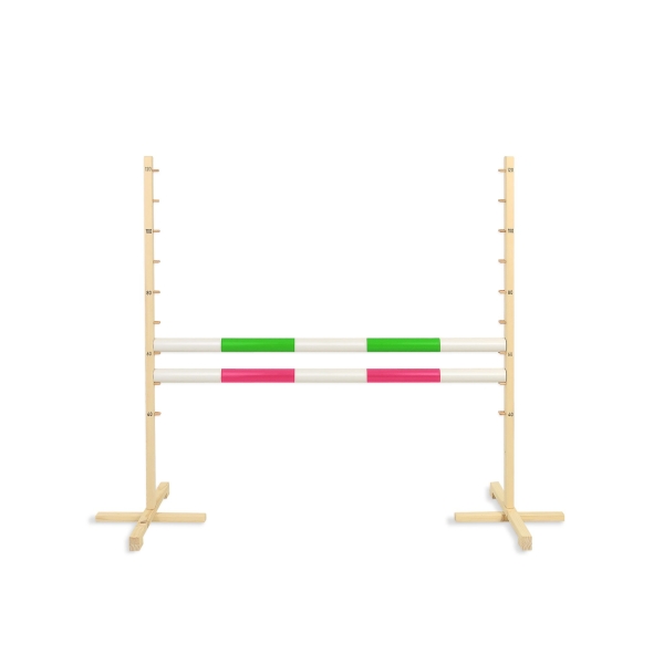 Hindernis voor Hobby Horse 120cm, 2x Stang 50mm Groen