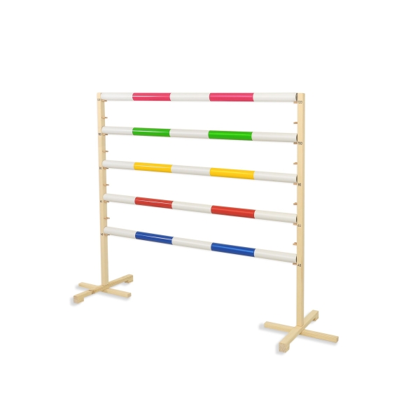 Hindernis voor Stokpaarden 120 cm met Stang 50mm Blauw