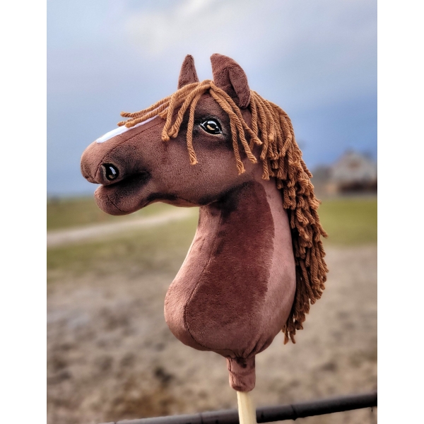 Hobby Horse Stokpaard Donkere Kastanje A3