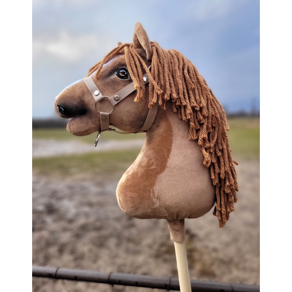 Hobby Horse Stokpaard Lichte Kastanje A3