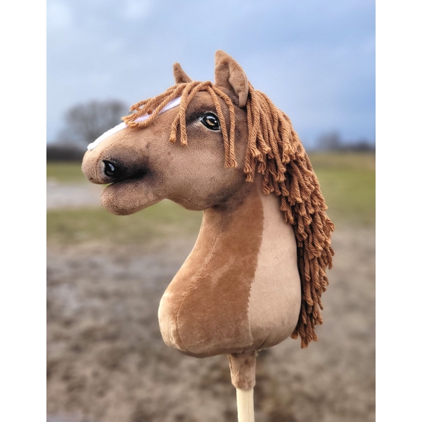 Hobby Horse Stokpaard Lichte Kastanje A3