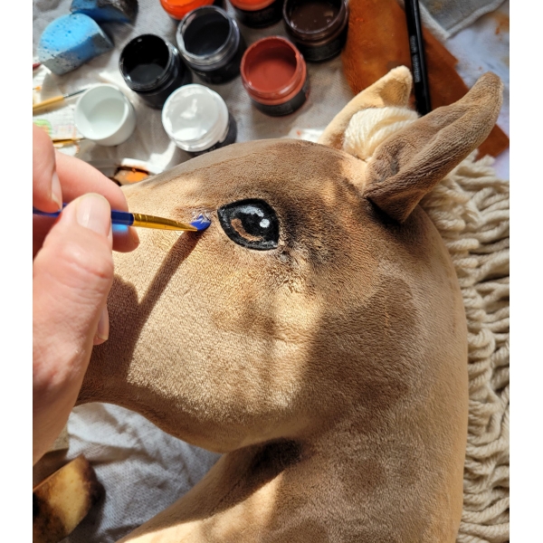 Hobby Horse Stokpaard Lichte Kastanje A3