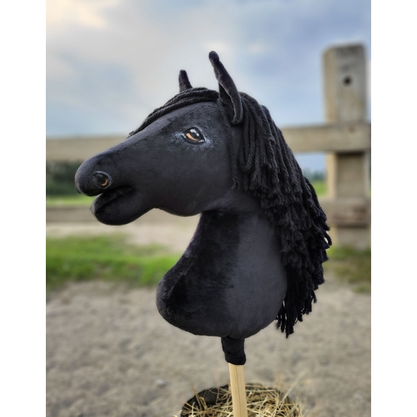 Hobby Horse Zwart Stokpaard