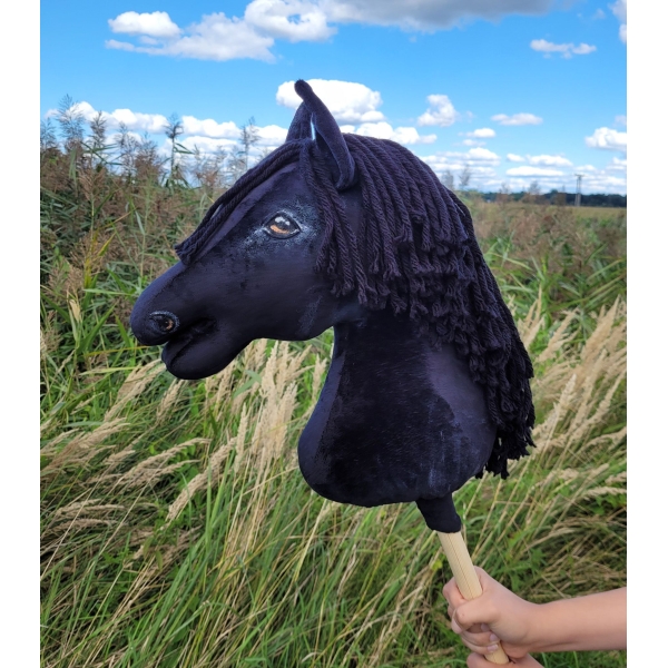 Hobby Horse Zwart Stokpaard