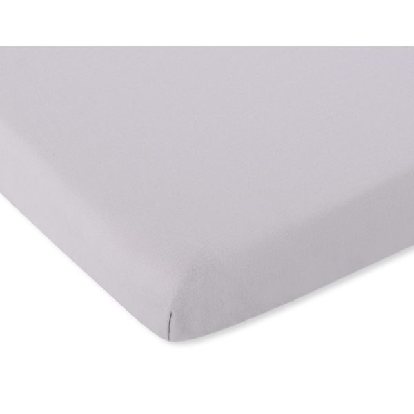 Hoeslaken 60x120cm Katoen voor Ledikant Grijs
