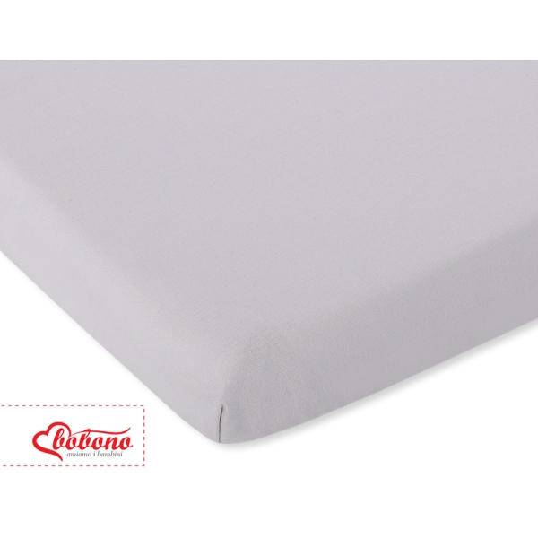 Hoeslaken 60x120cm Katoen voor Ledikant Grijs