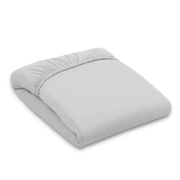 Hoeslaken Jersey voor Kinderbed 140x200 cm Grijs