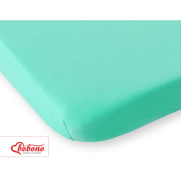 Hoeslaken Jersey voor Kinderbed 140x200 cm Mint