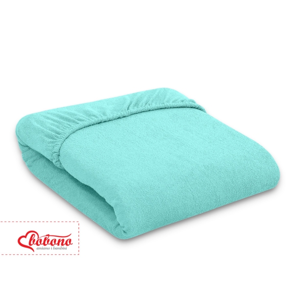 Hoeslaken Kinderbed Frotte 80x200 cm Mint