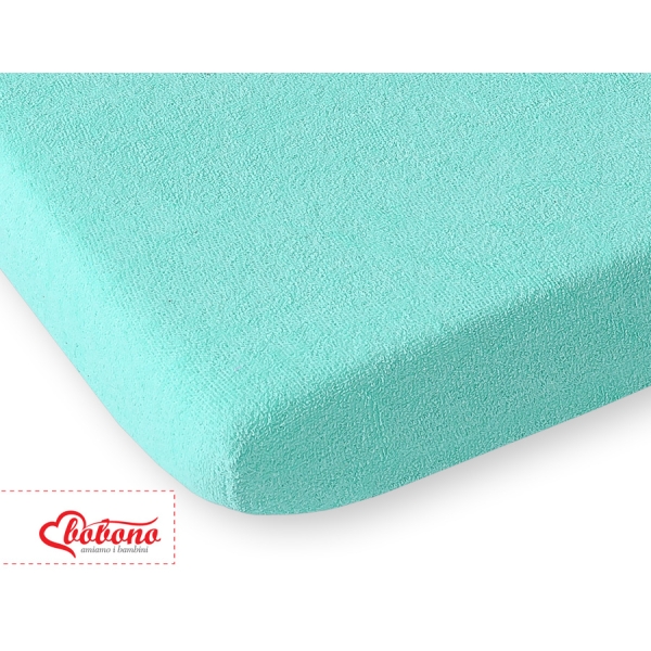 Hoeslaken Kinderbed Frotte 80x200 cm Mint