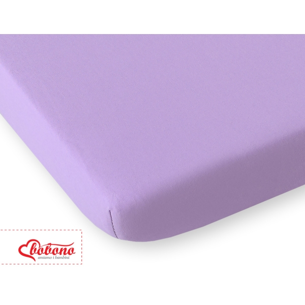 Hoeslaken van Jersey voor Babybed 120x60 cm Purper