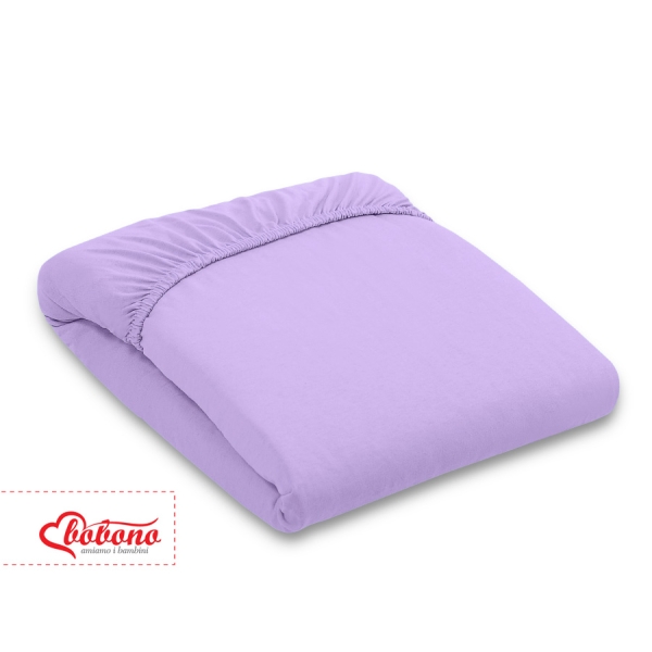 Hoeslaken van Jersey voor Babybed 120x60 cm Purper
