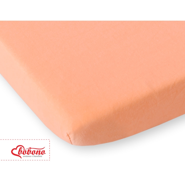 Hoeslaken van Jersey voor Kinderbed 140x70 cm Oranje