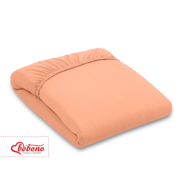 Hoeslaken van Jersey voor Kinderbed 140x70 cm Oranje