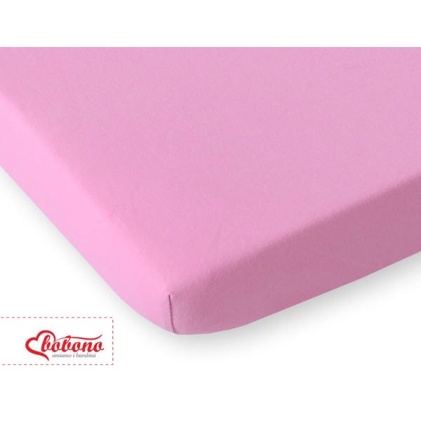 Hoeslaken van Jersey voor Ledikant 120x60 cm Roze