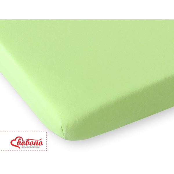 Hoeslaken van Jersey voor Ledikant 140x70 cm Groen